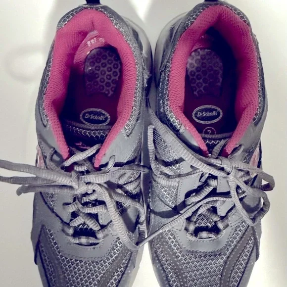 Dr. Scholl’s Women’s Curry Fashion Sneakers – Grey & Magenta - Picture 6 of 6